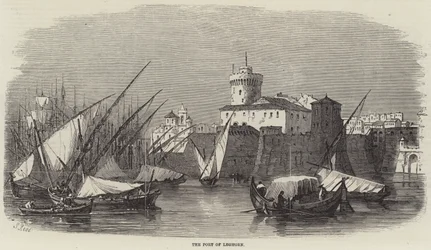 Der Hafen von Livorno
